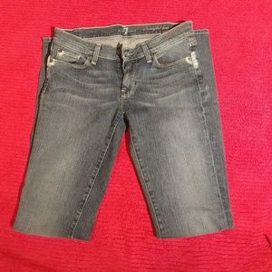 7 For All Mankind Straight Leg Jeans size 28